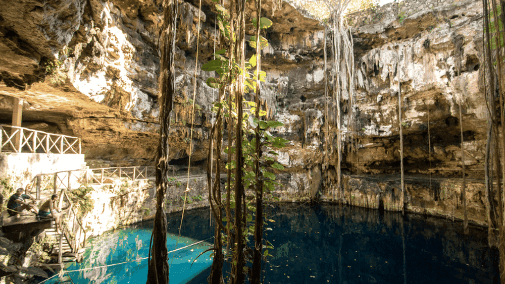 Le cenote Oxman - Flickr : Andrea Schaffer
