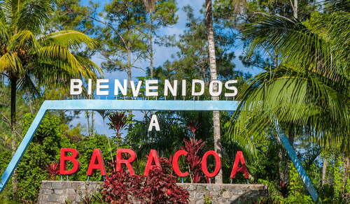 Coco et cacao sur la côte de Baracoa