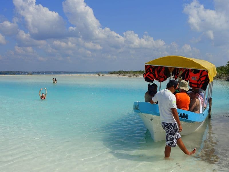 laguna Bacalar, Yucatan, Mexique