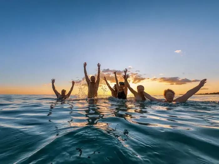 Swimming group