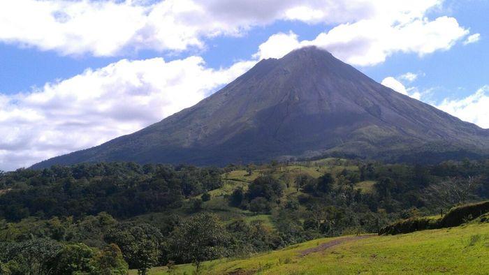Vue splendide du volcan Arenal