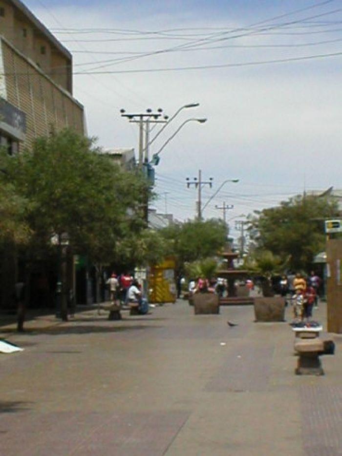 Die Fussgängerzone von Calama
