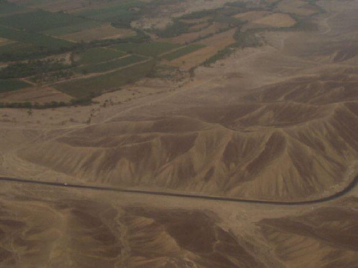 Landschaft von Nazca