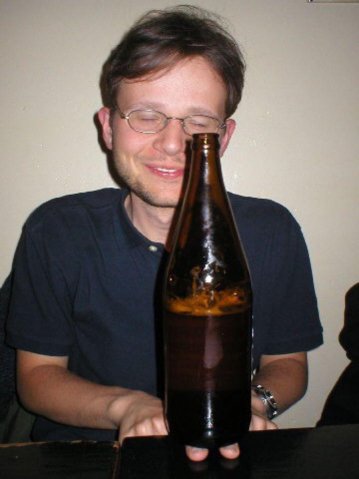 Werner, ist die Flasche Bier zu schwer?