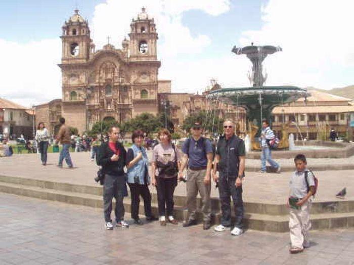 Die Gruppe in Cuzco
