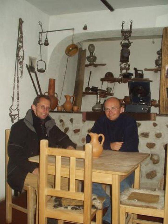 Andreas und Stefan im Hostal von Uyuni.