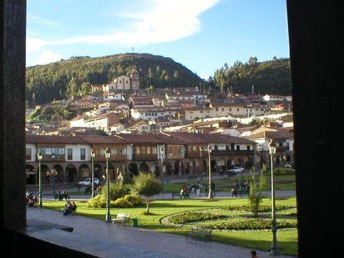 Ausblick auf Cuzco