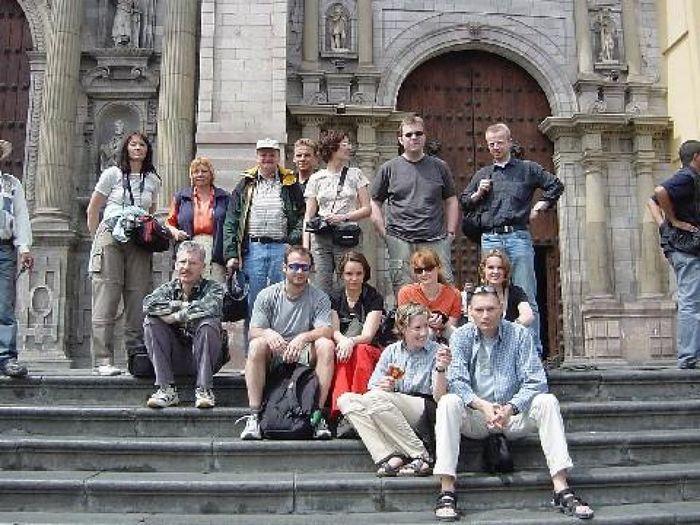 Die Gruppe am ersten Tag in Lima