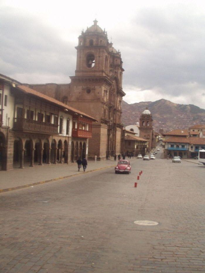 Die Kirche in Cuzco