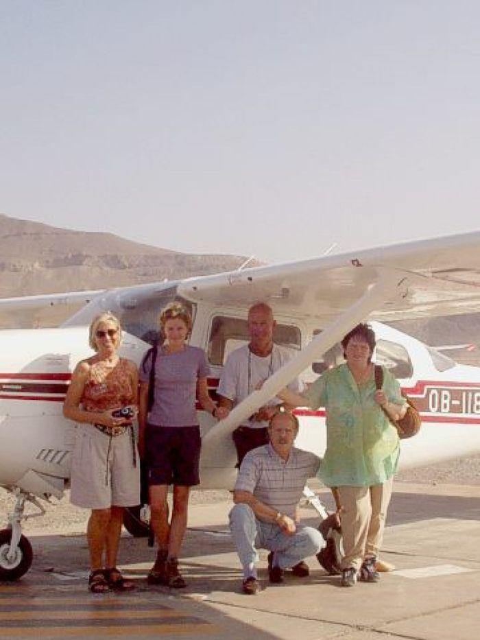 Am Flugplatz von Nazca