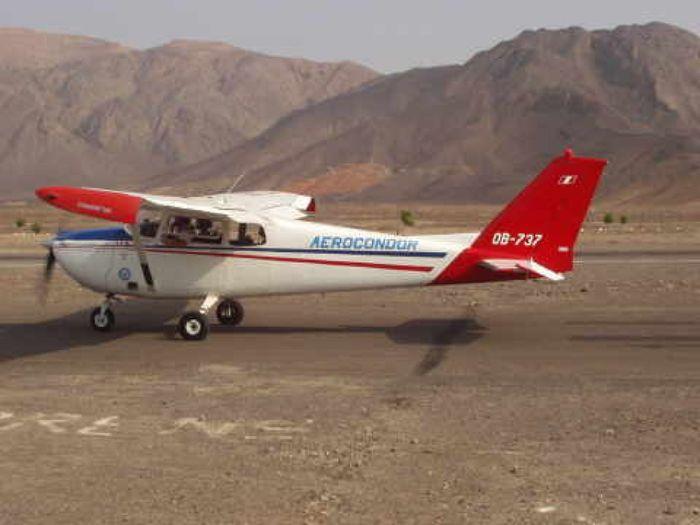Unsere Maschine für den Nazca Rundflug