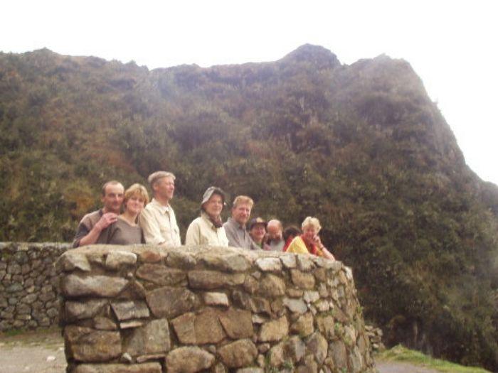 Gruppenfoto in Runcuracay