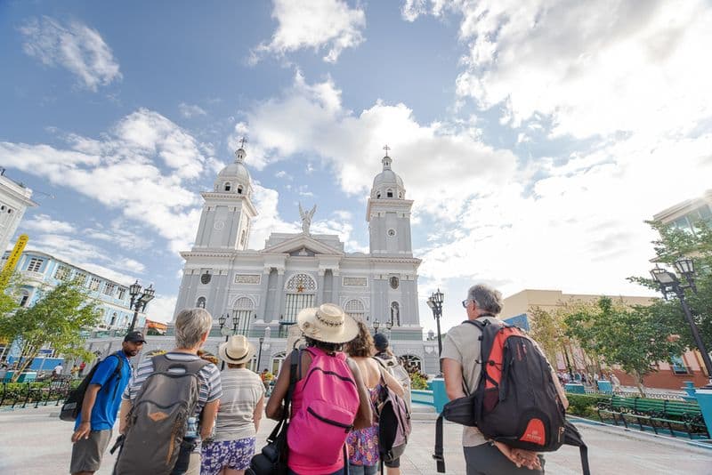 Santiago de cuba city center
