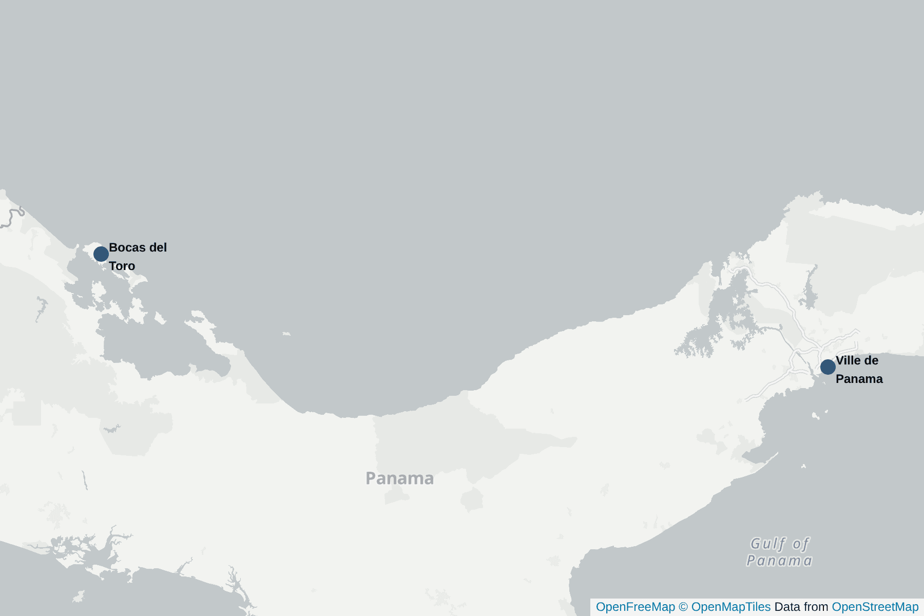 Carte de Panama